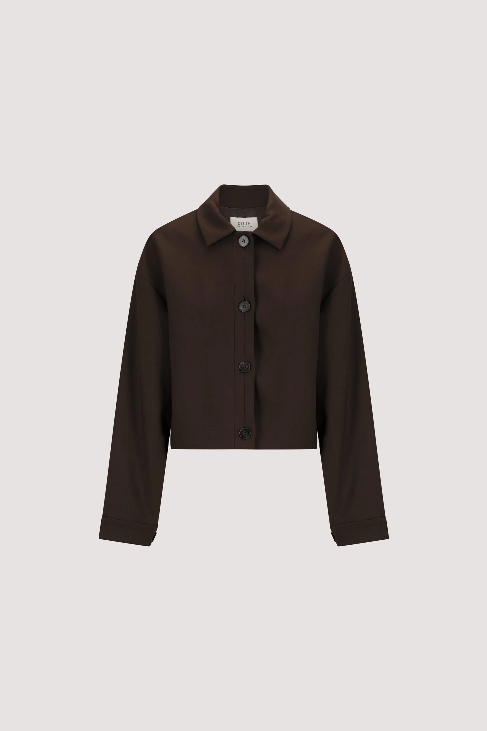 LEX DARK CLOVER CROPPED JACKET - Image 6