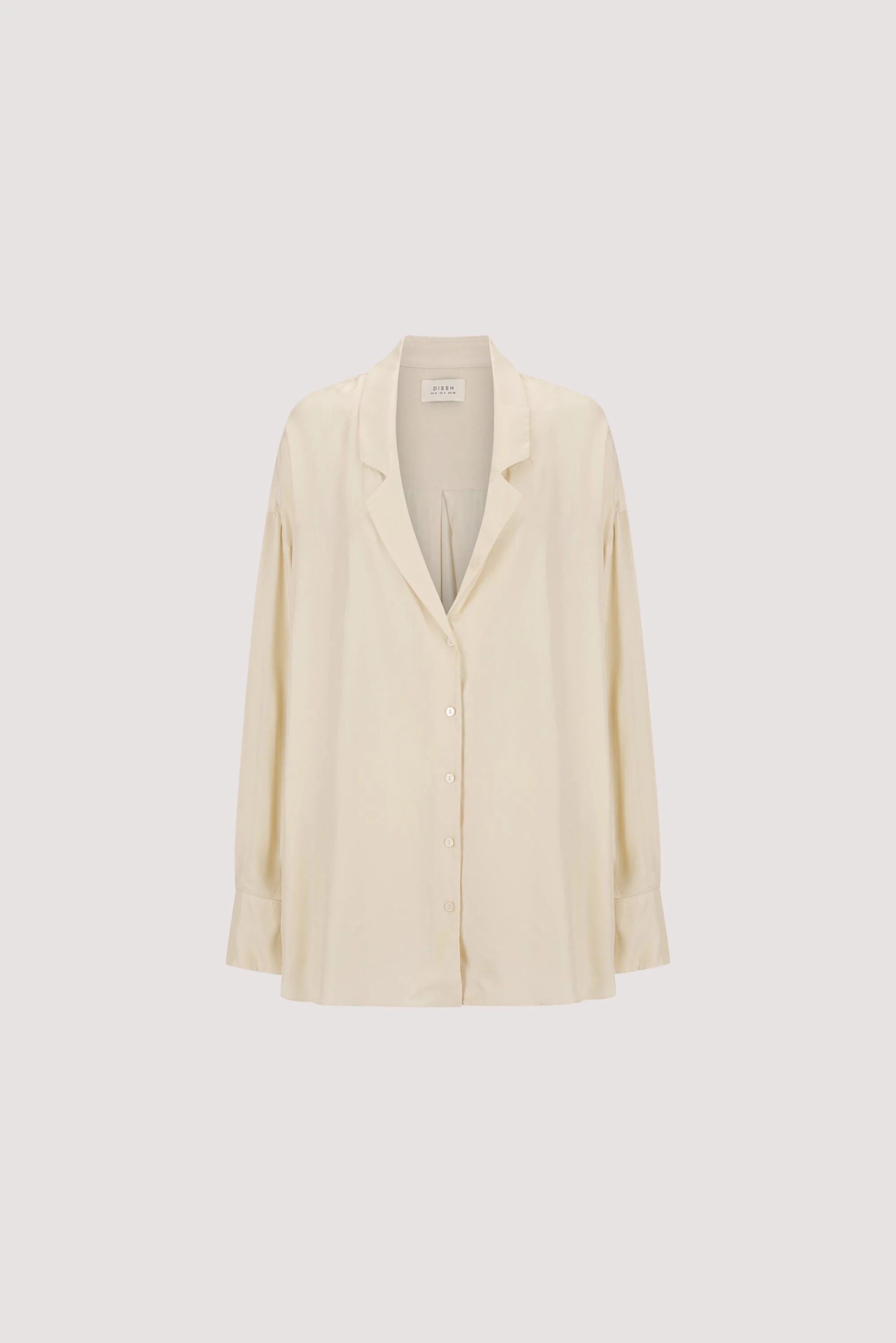 LUCILLE STRAW LONG SLEEVE CUPRO SHIRT - Image 6
