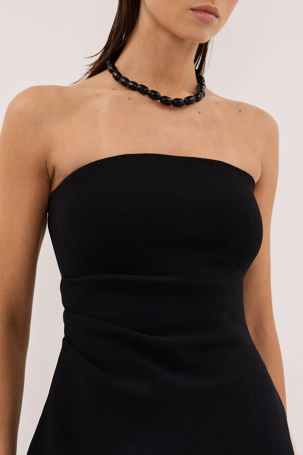LUKE BLACK LONGLINE BANDEAU TOP - Image 5