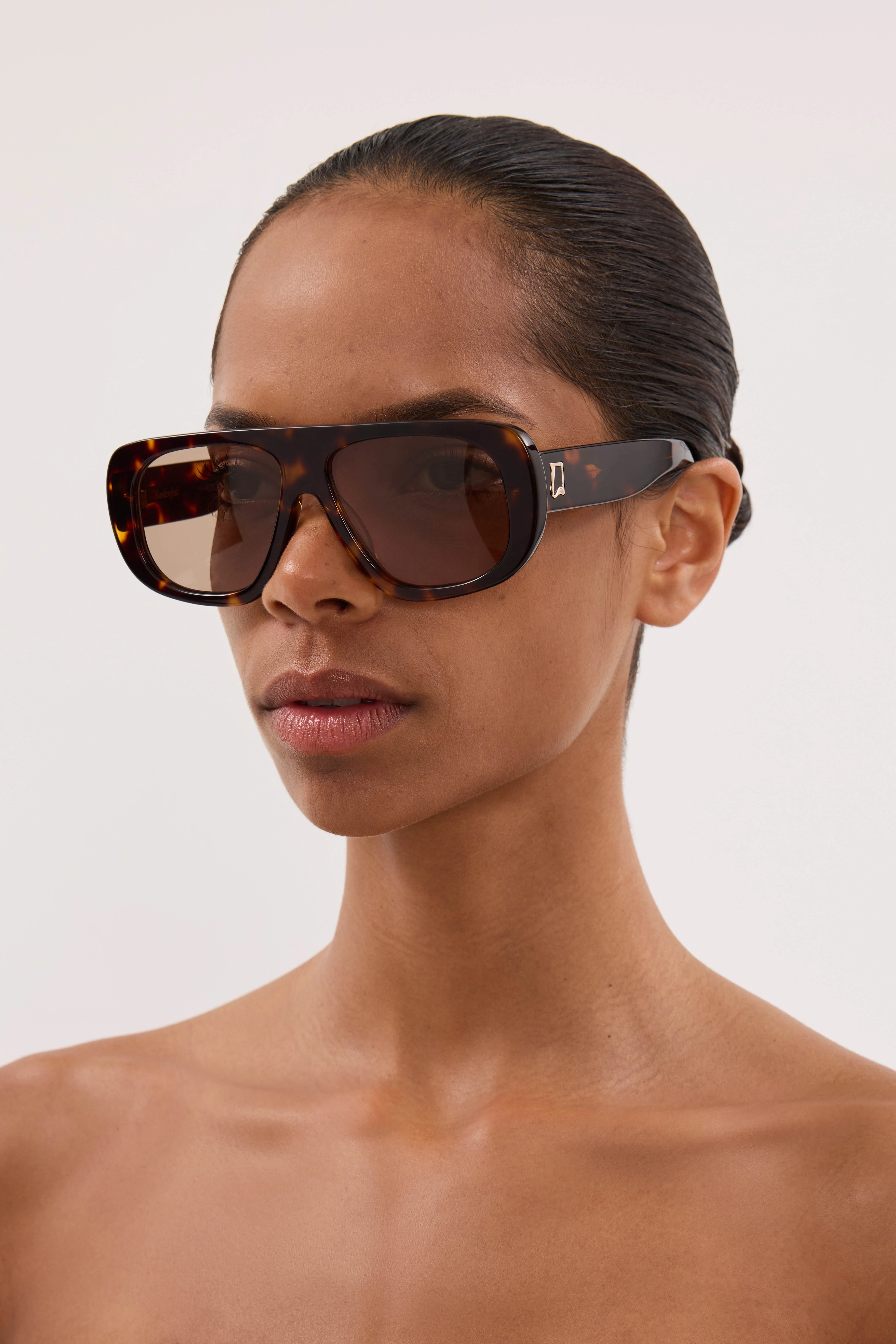 LUV LOU THE DIONNE SUNGLASSES TORTOISE - Image 2