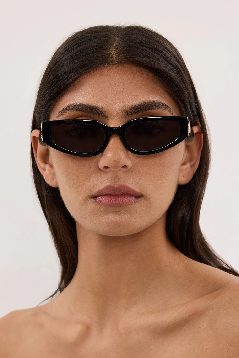 LUV LOU THE HAYLEY BLACK SUNGLASSES - Image 4