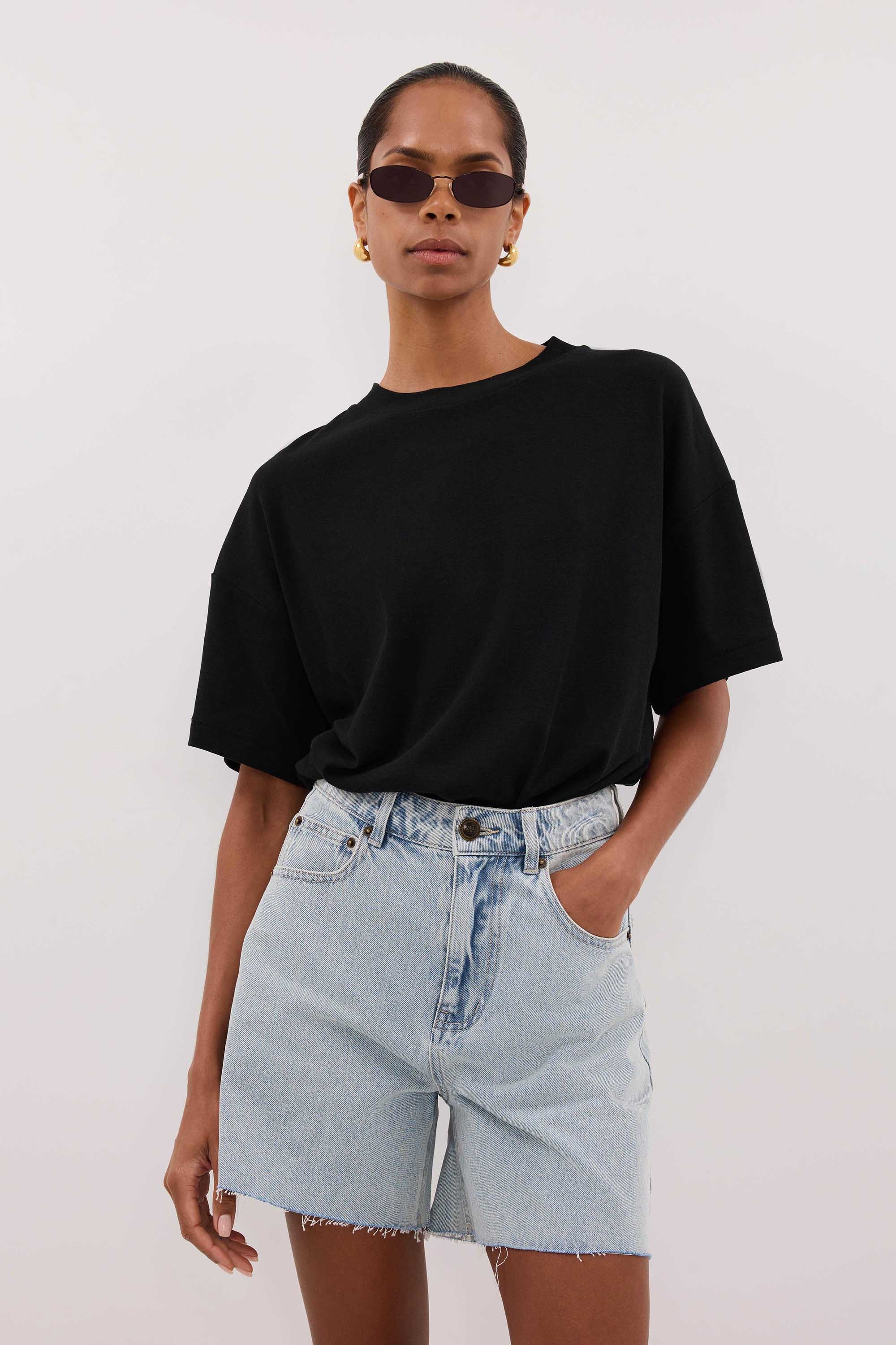 MARLEY LIGHT RINSE DENIM SHORT - Image 2