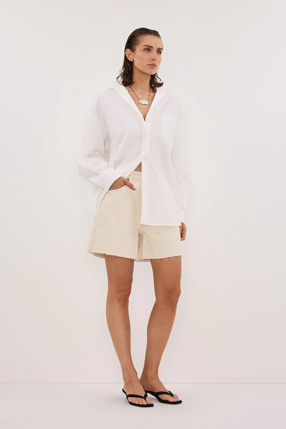 MARLEY NATURAL DENIM SHORT - Image 3