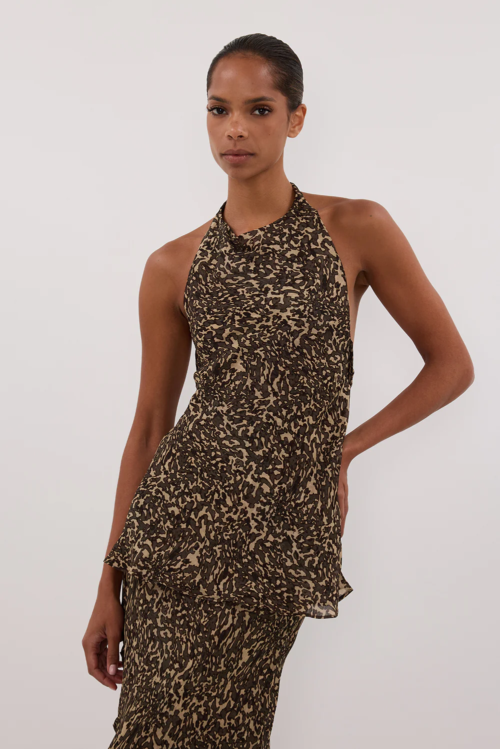 MARVILLA CHOC HALTER TOP - Image 2