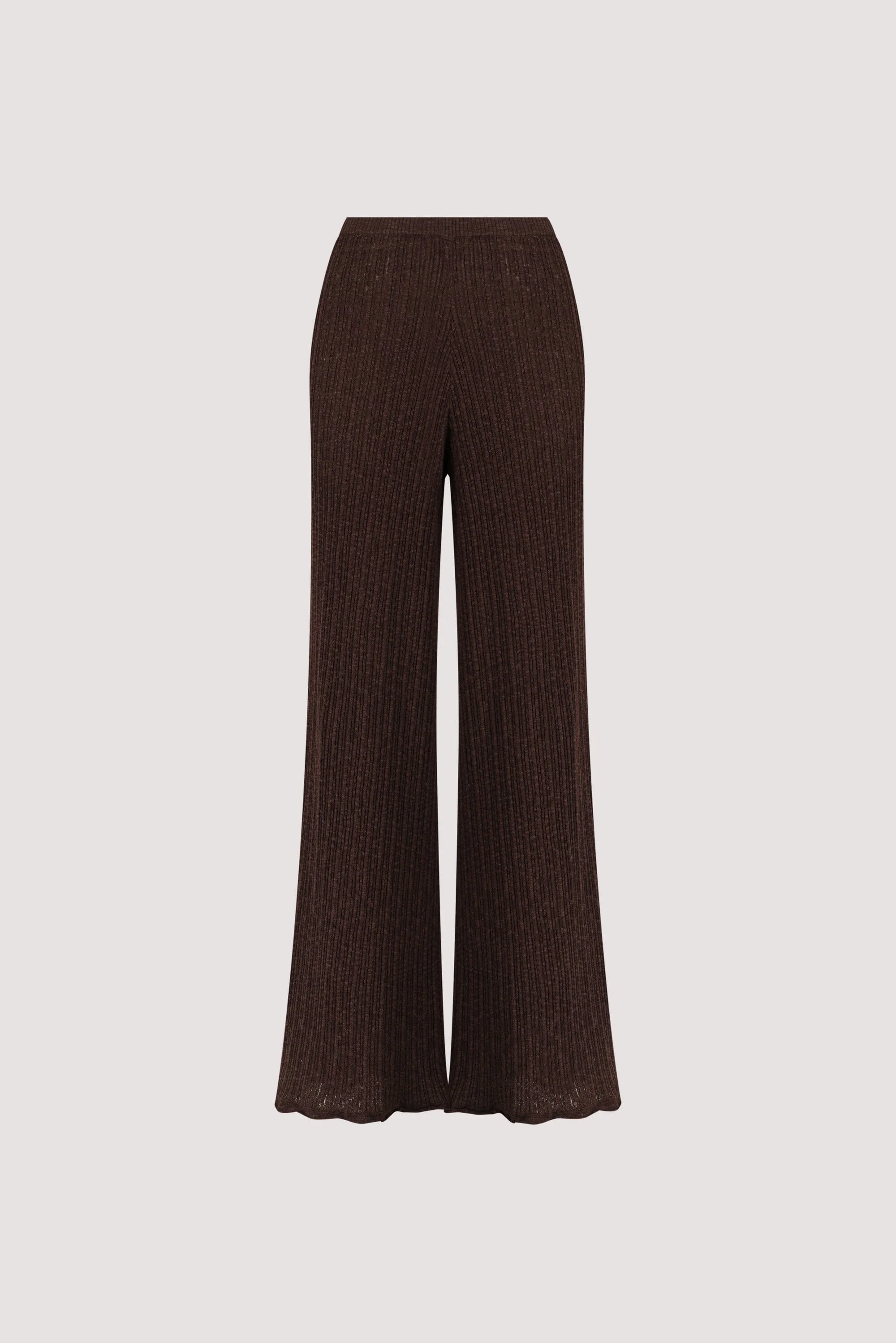 MAX CHOC WIDE LEG KNIT PANT - Image 8