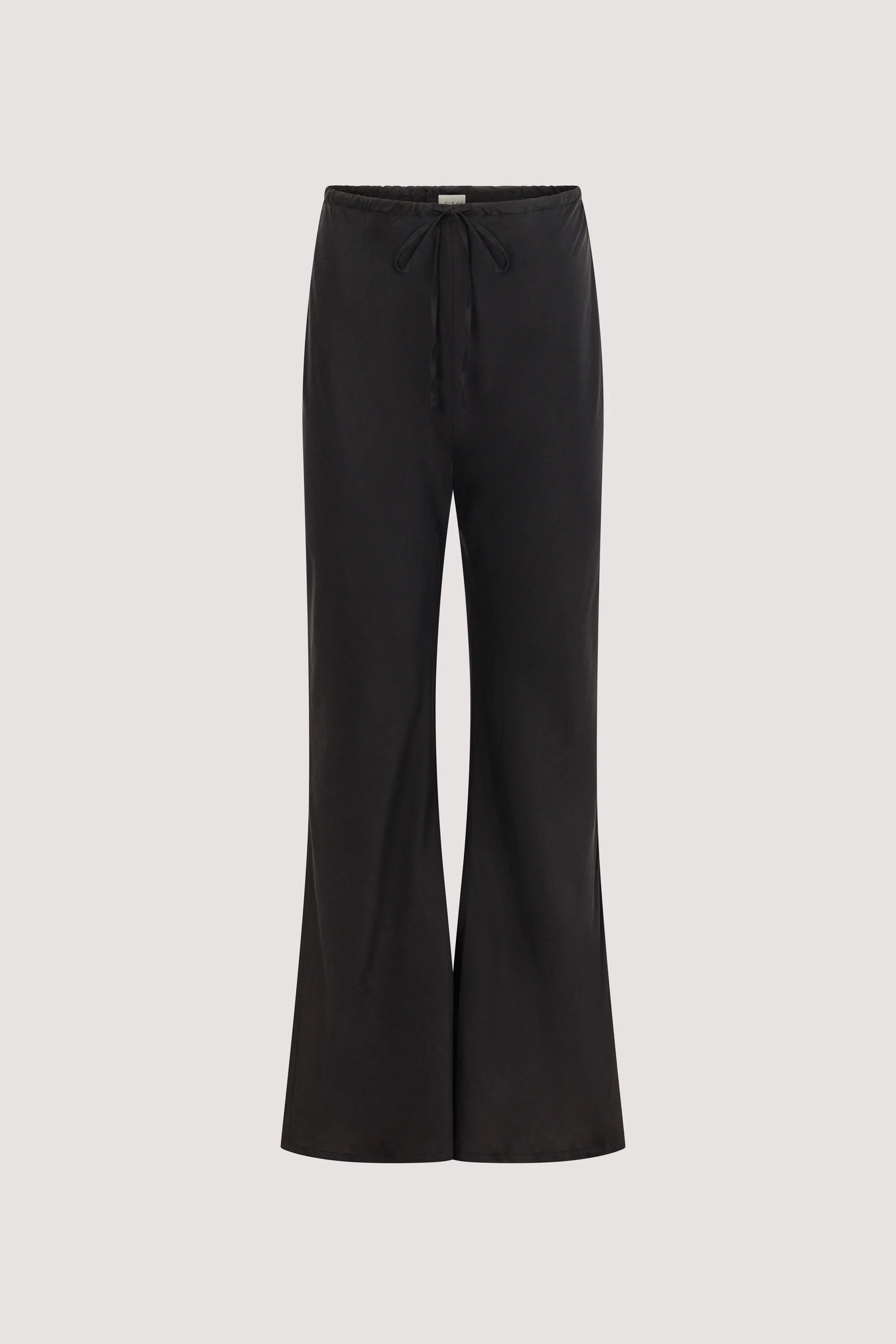 MELANI BLACK SILK BIAS PANT - Image 8