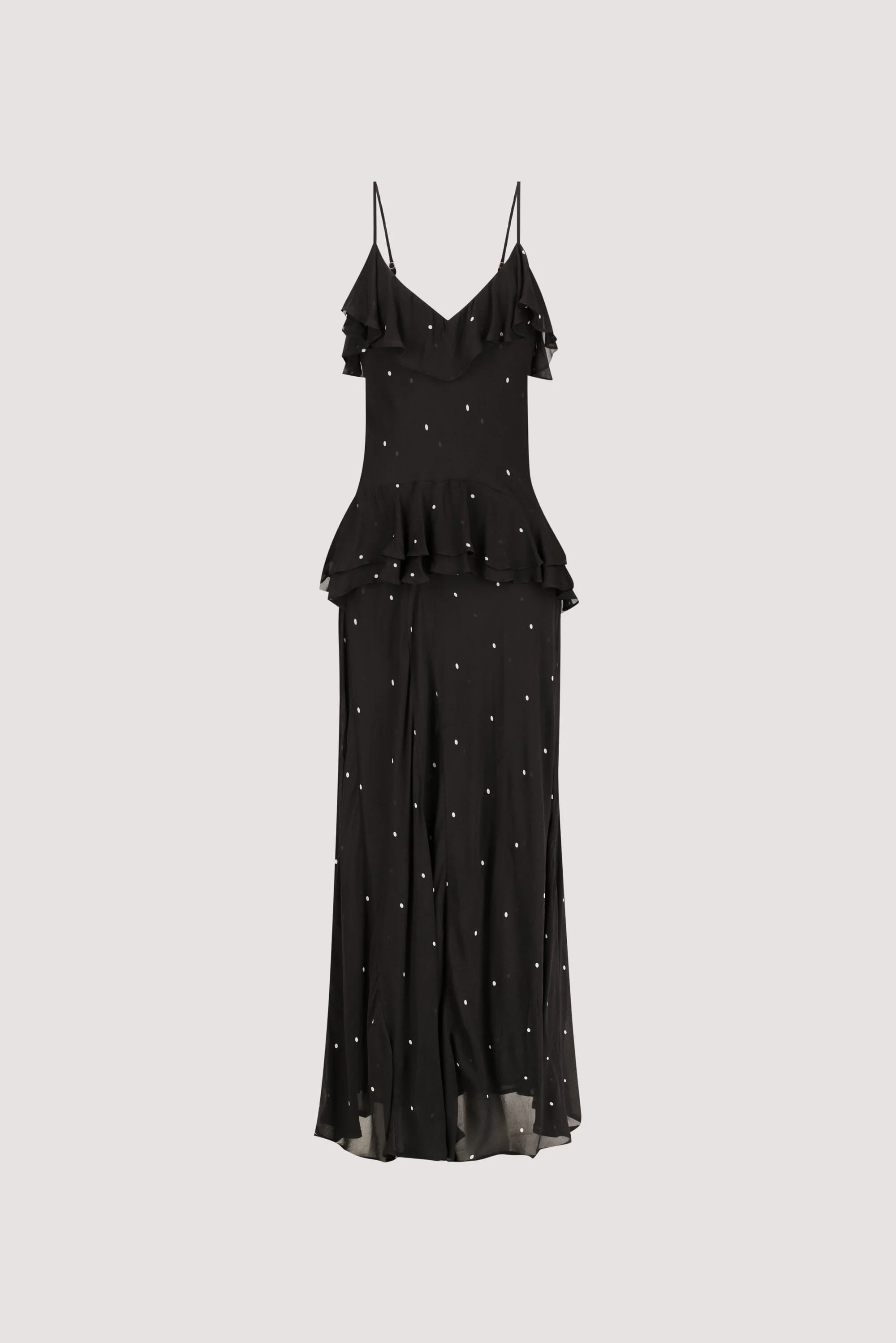 MELROSE BLACK SPOT MAXI DRESS - Image 7