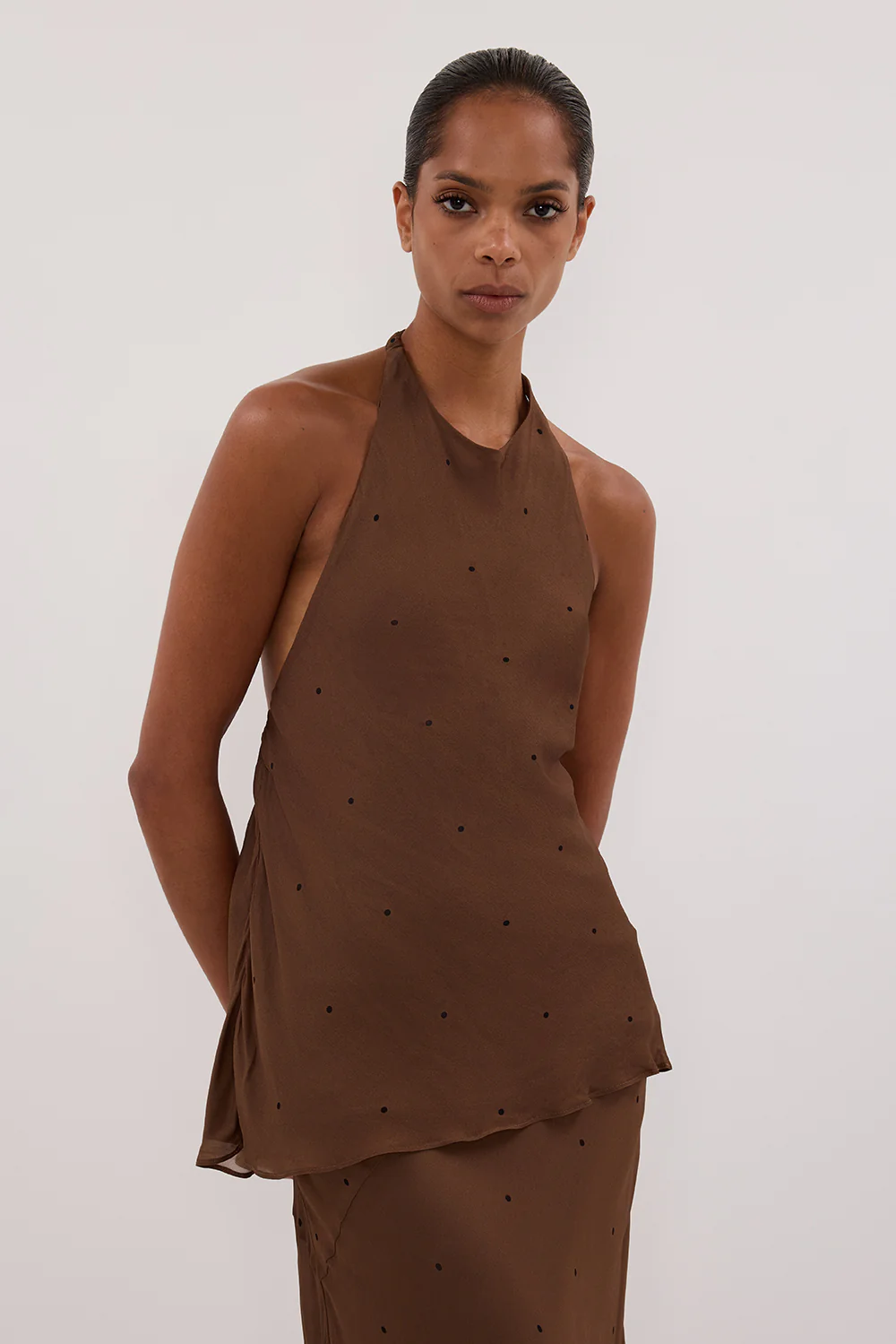 MELROSE FONDANT HALTER TOP - Image 2