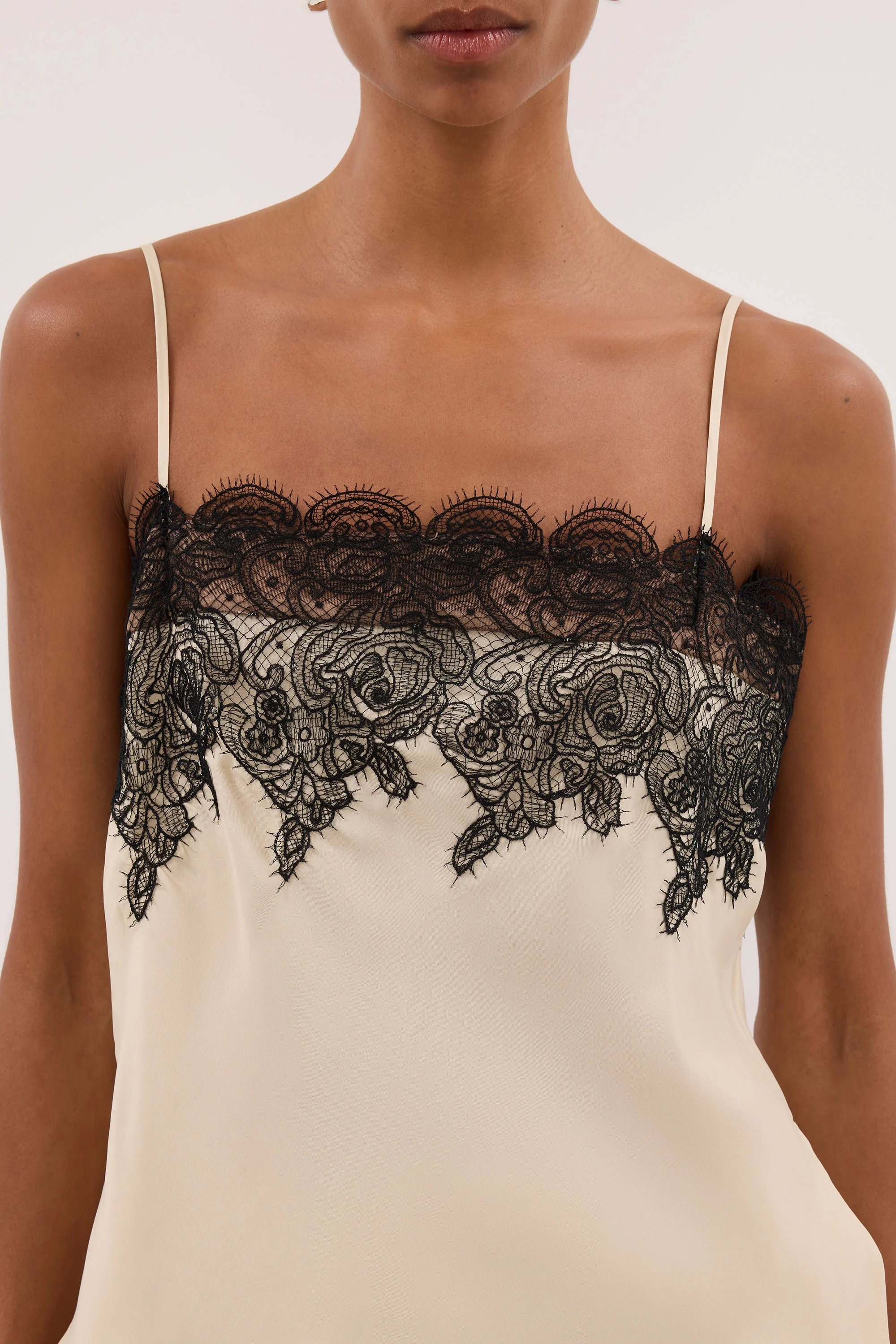 MINA STRAW CUPRO LACE TOP - Image 5