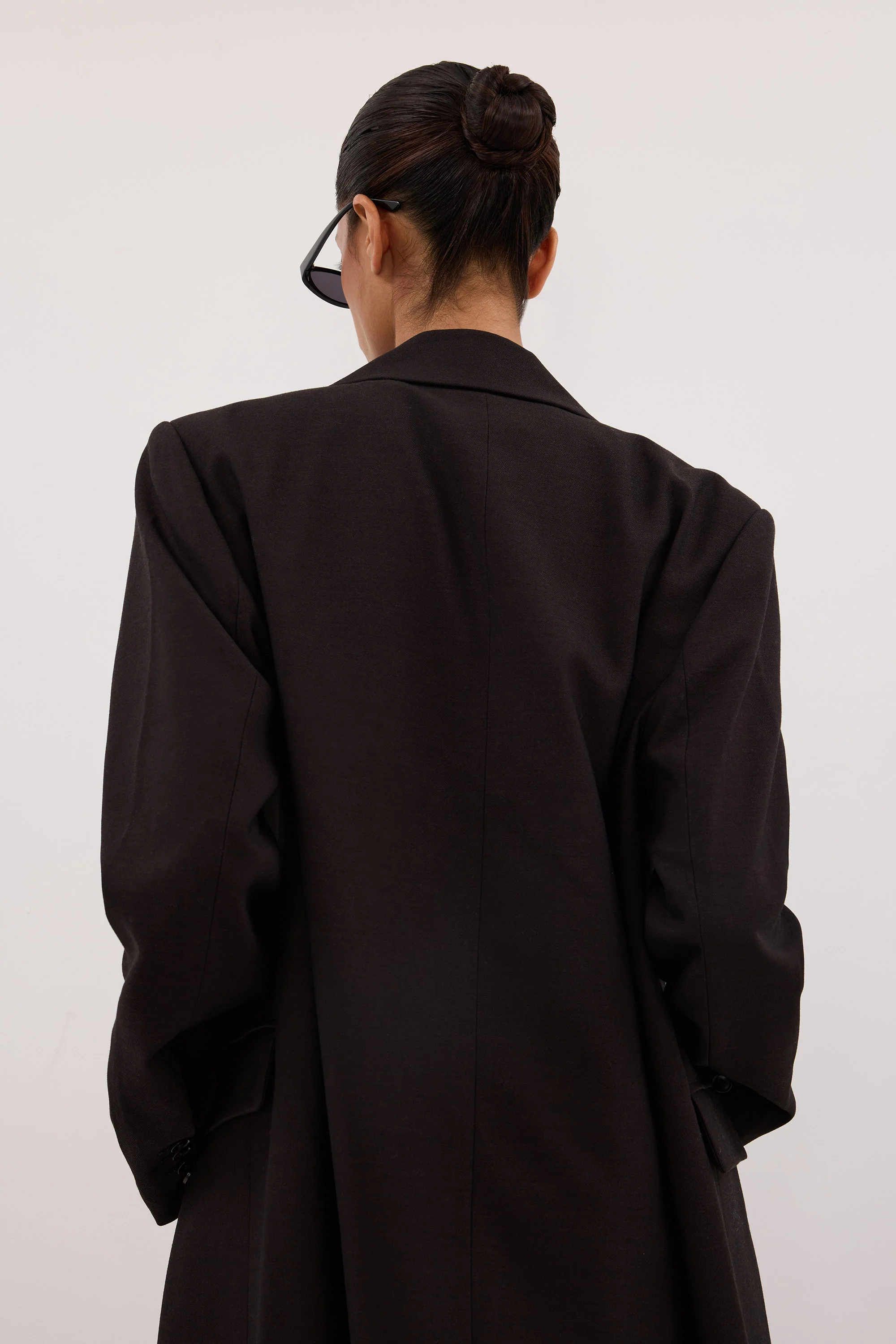 MONIQUE PEAT LONGLINE BLAZER COAT - Image 5