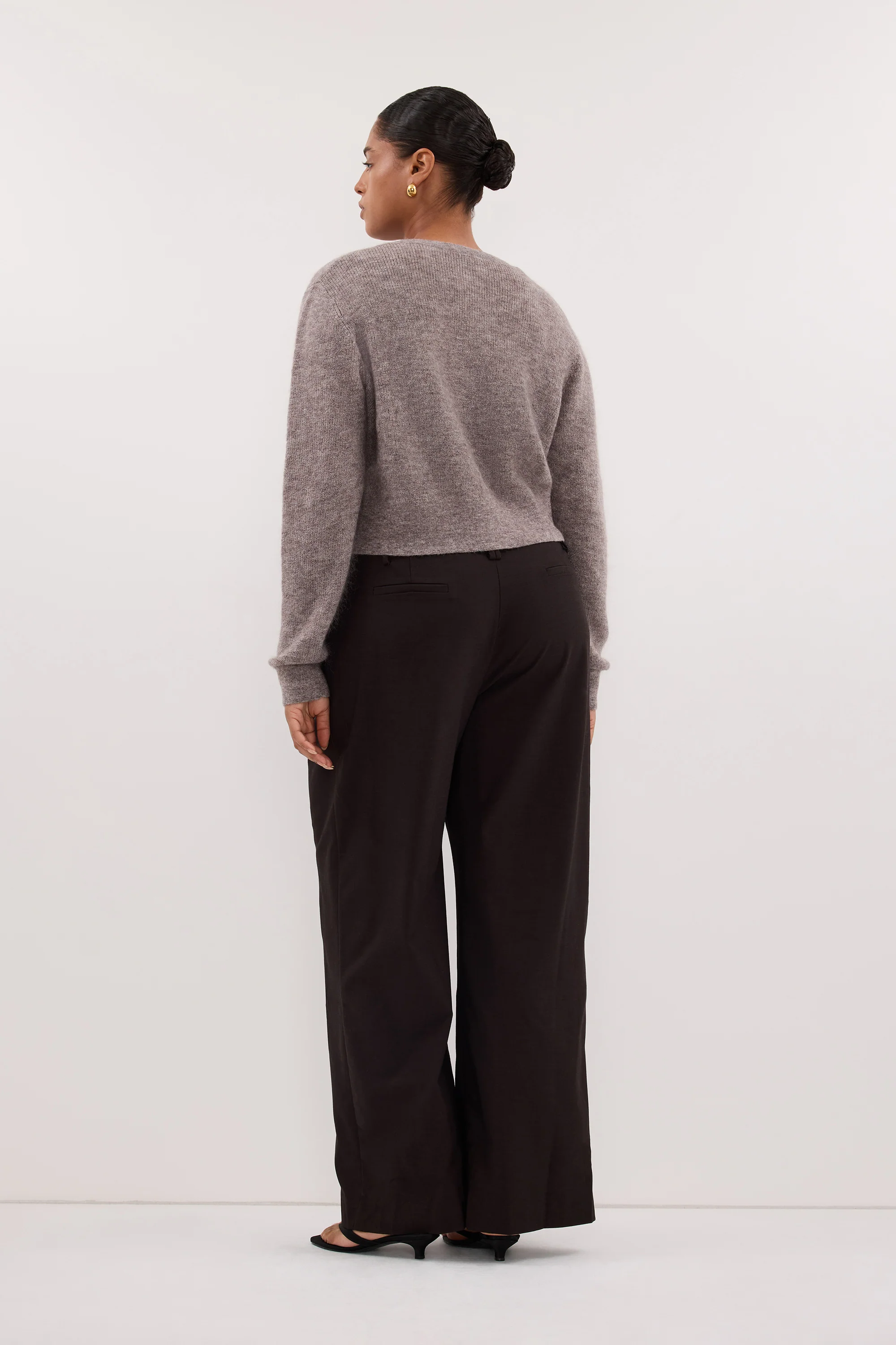 MONIQUE PEAT CHOC TAILORED PANT - Image 7