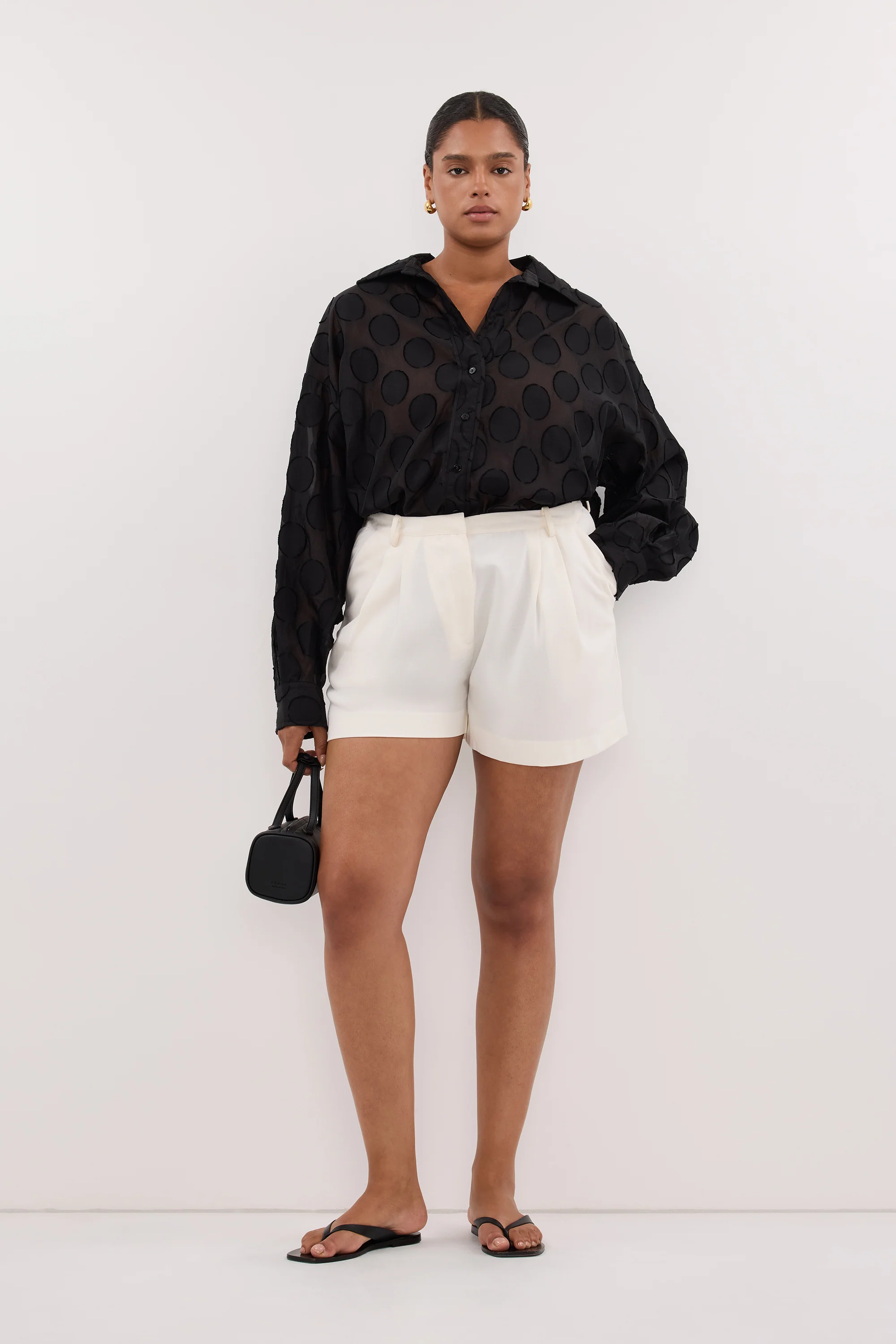 MONTANA BLACK LONG SLEEVE JACQUARD SHIRT - Image 7