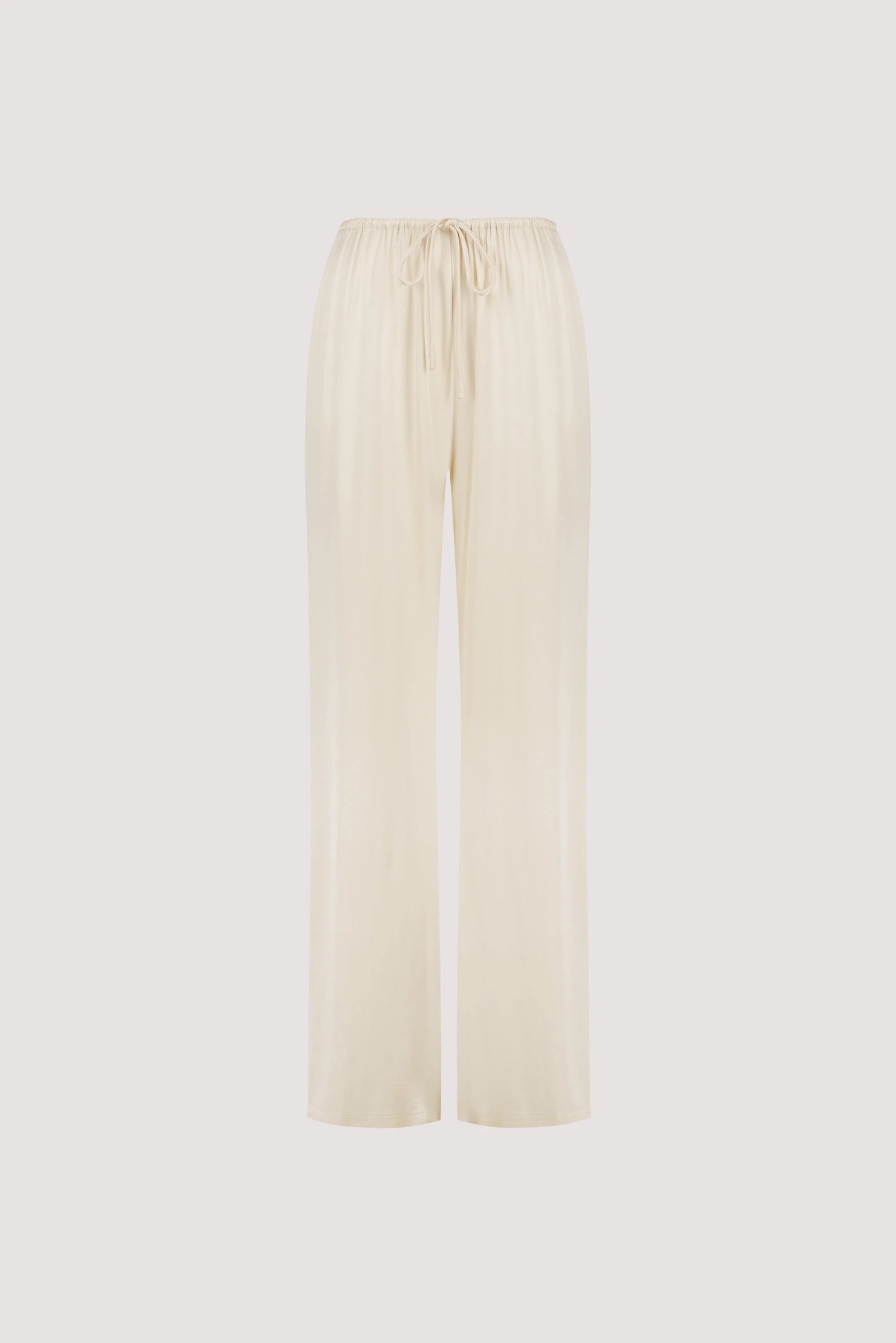 MYA CREAM SATIN PANT - Image 6