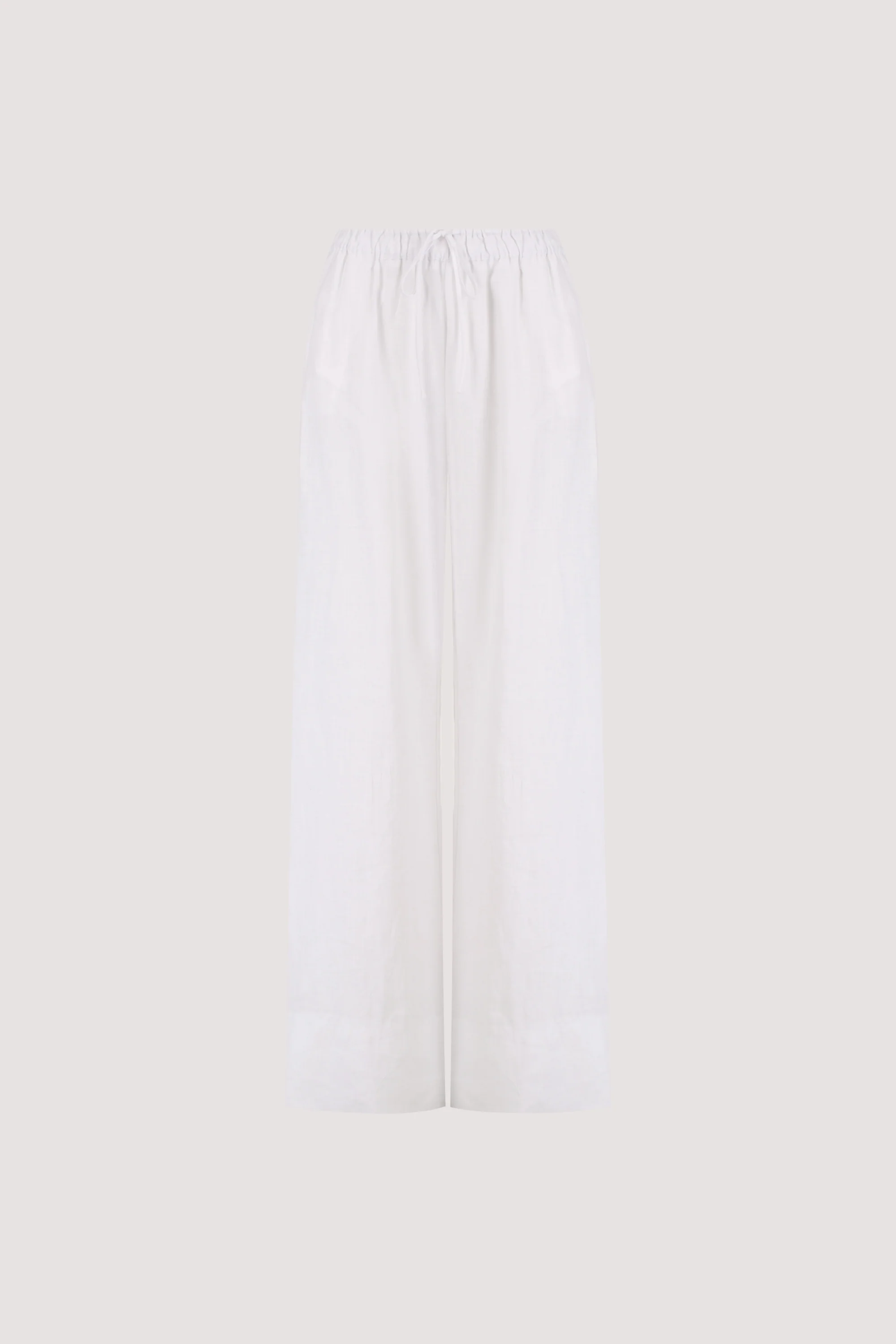 NOA WHITE LINEN PANT - Image 6