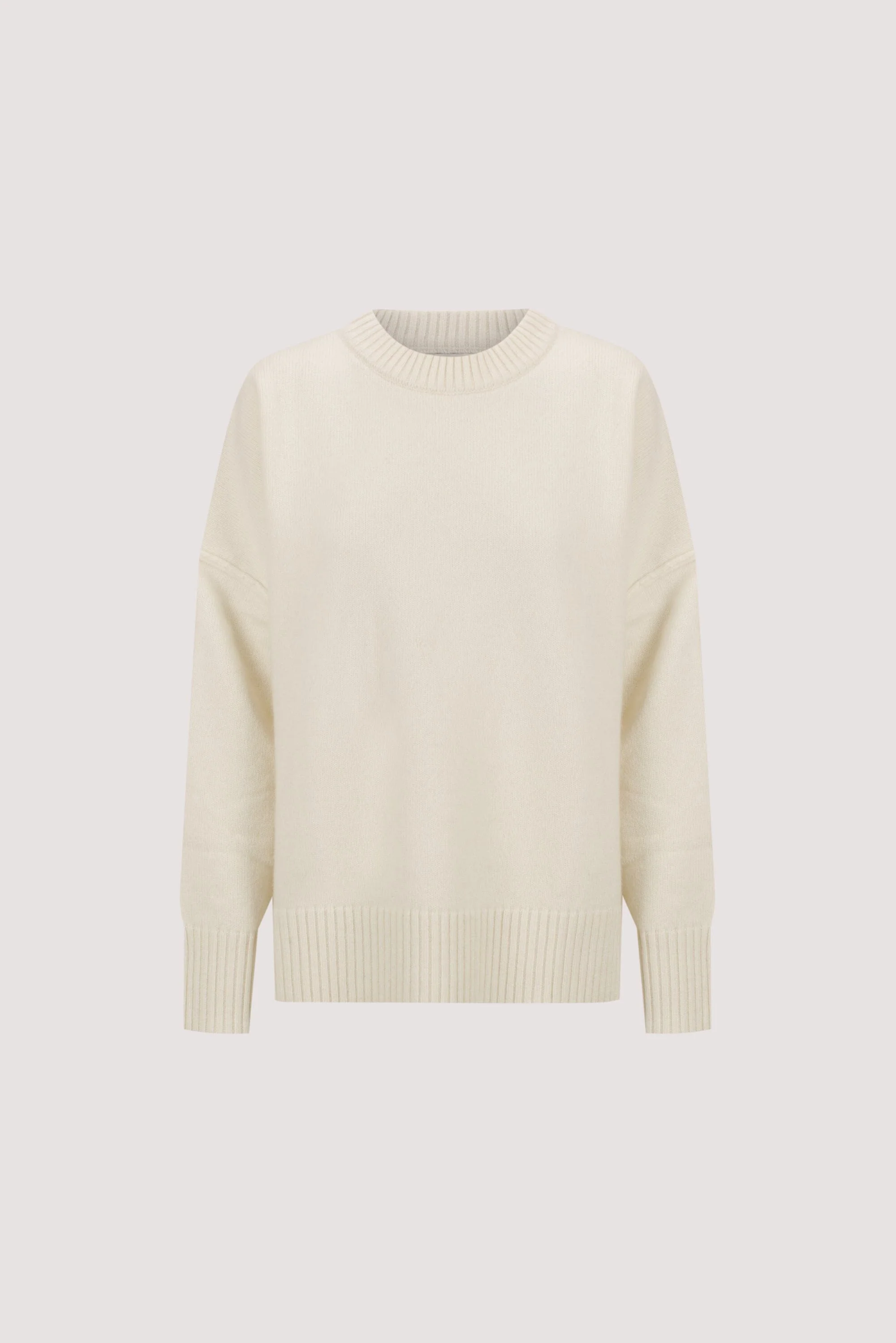 PAIGE CREAM WOOL KNIT JUMPER - Image 6