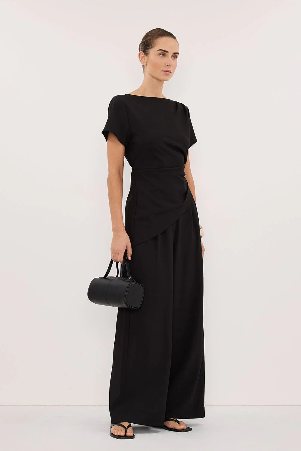 PARKER BLACK ASYM TOP - Image 3