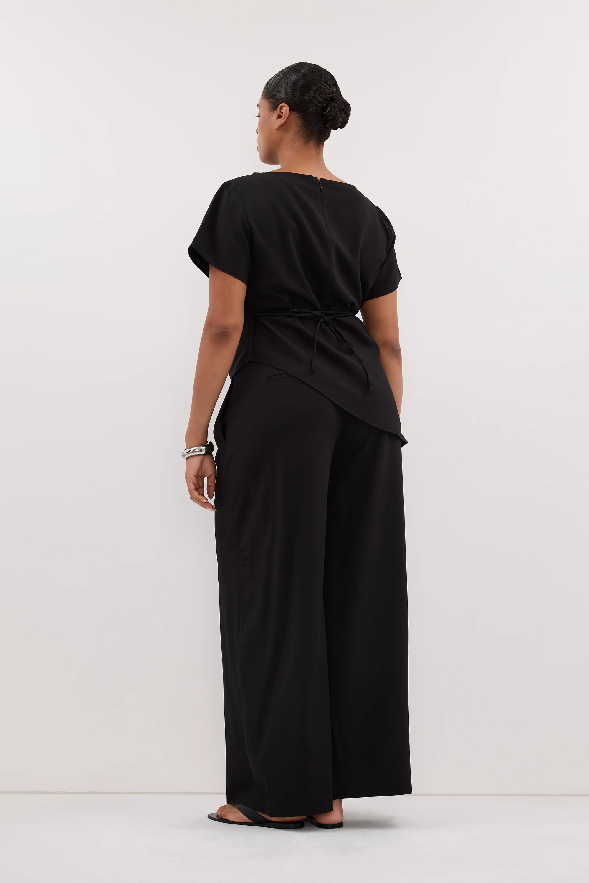 PARKER BLACK ASYM TOP - Image 7
