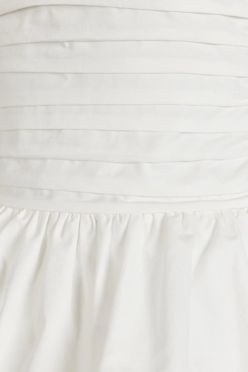 PEGGY WHITE COTTON STRAPLESS TOP - Image 7