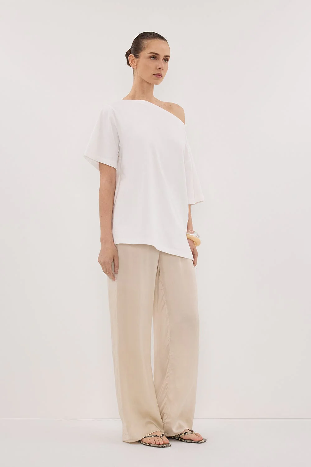 PERCY SANDSTONE SILK PANT - Image 3