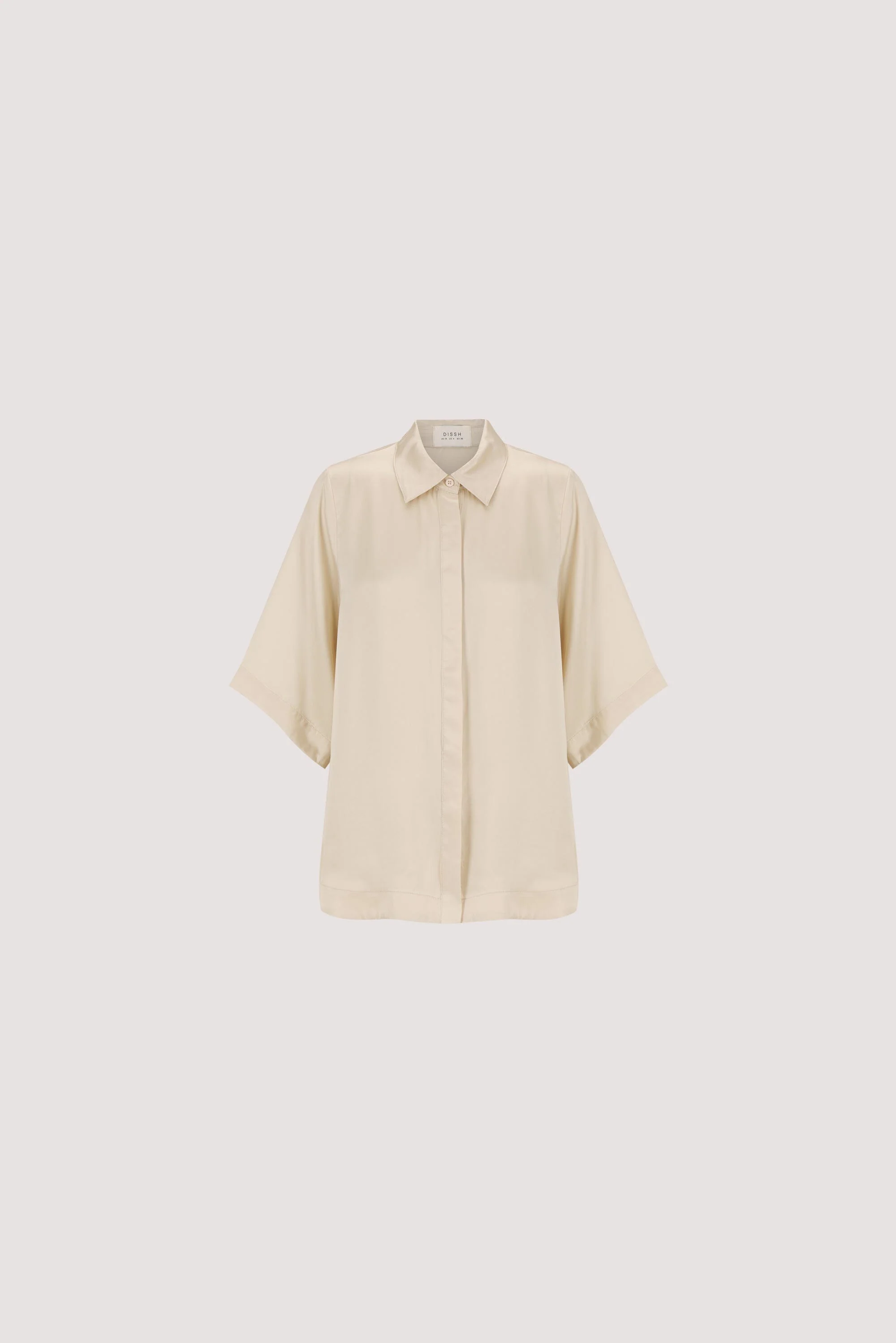 PERCY SANDSTONE SILK SHIRT - Image 7