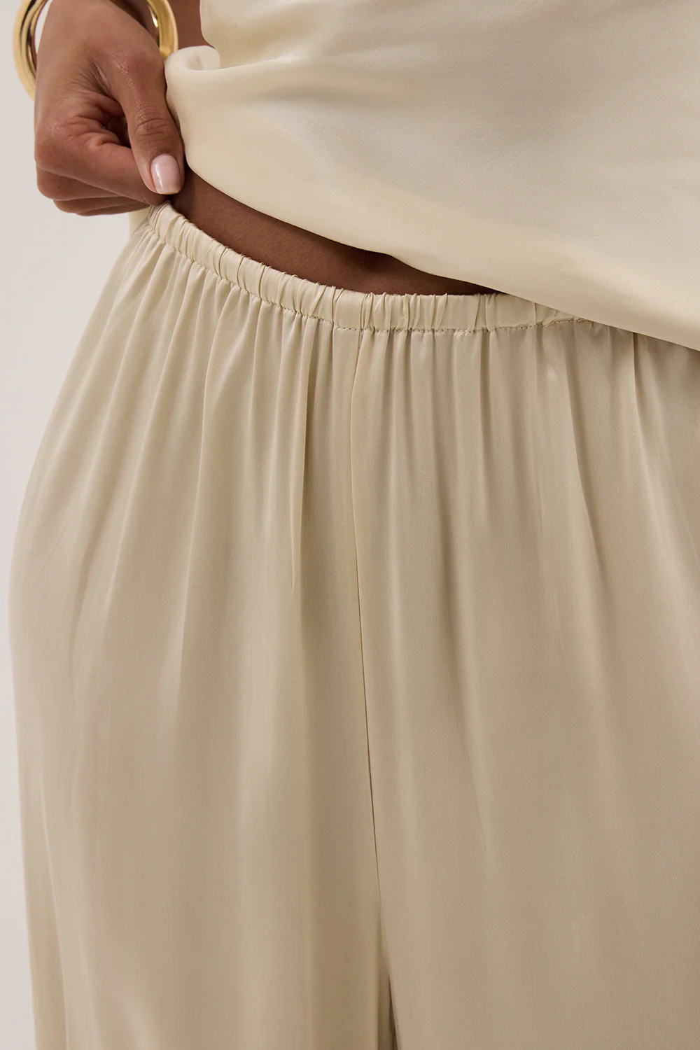 PIPPA STRAW SILK PANT - Image 5