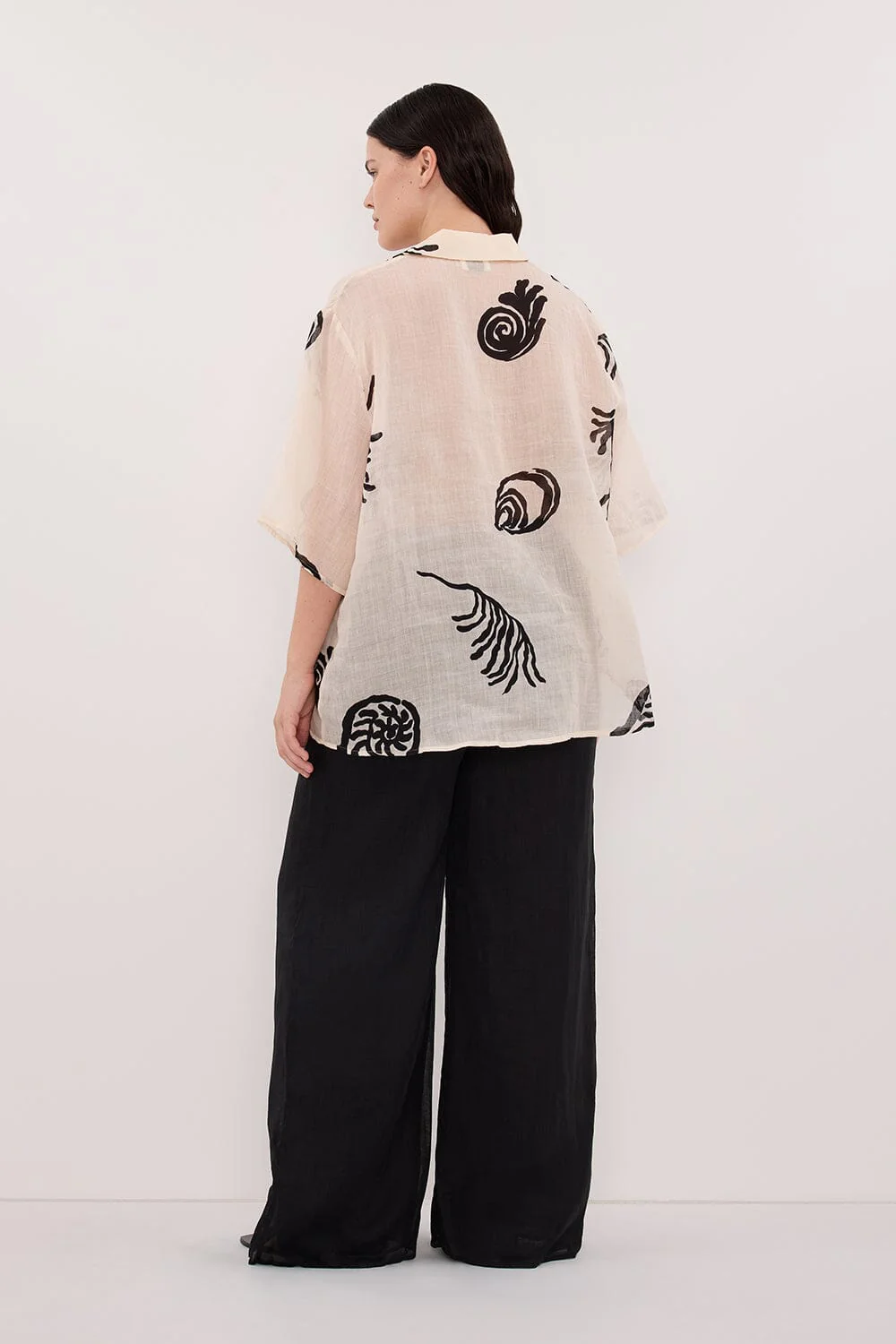 POSITANO SANDSTONE RAMIE SHIRT - Image 7