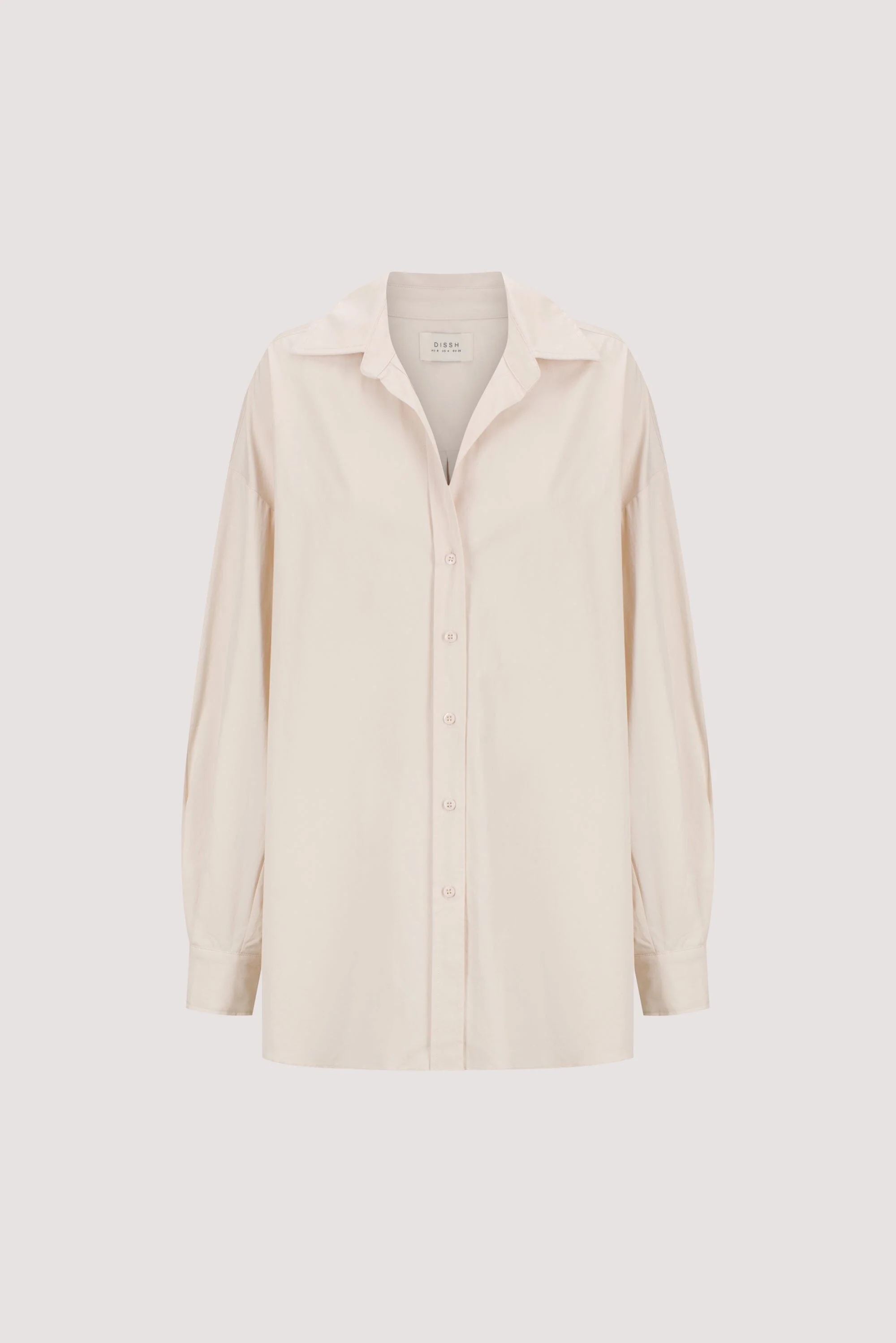 RAQUEL POWDER LONG SLEEVE COTTON POPLIN SHIRT - Image 8