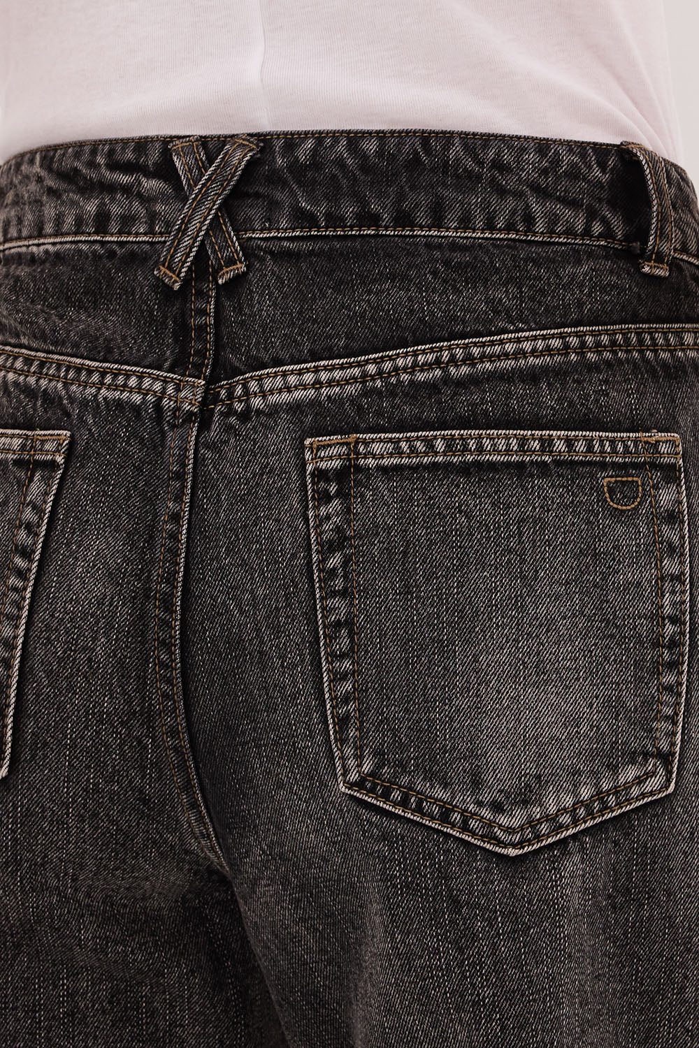 REAGAN 2.0 WASHED BLACK TALL SLOUCHY JEAN - Image 5