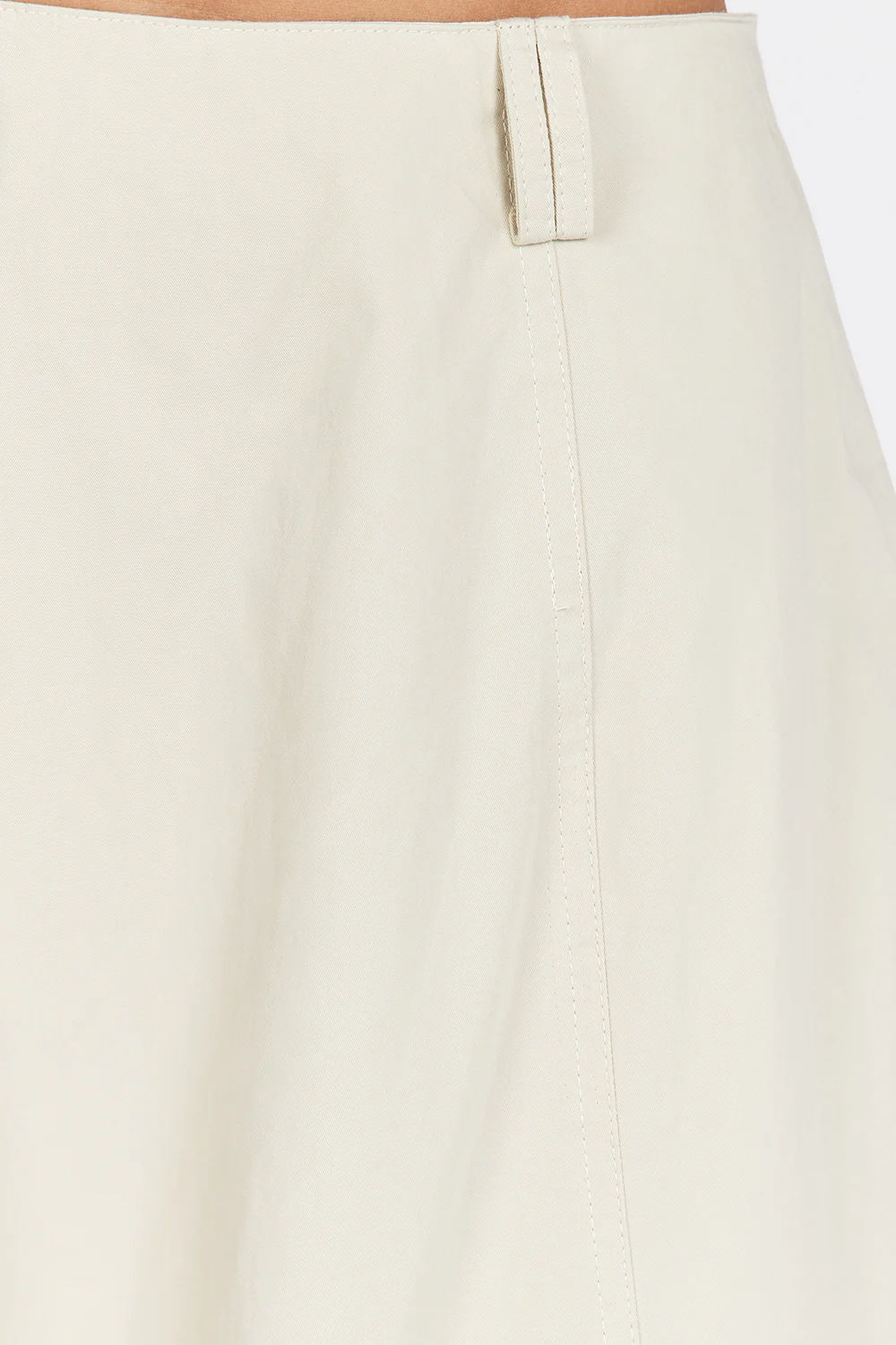 RICKIE STONE COTTON MIDI SKIRT - Image 5