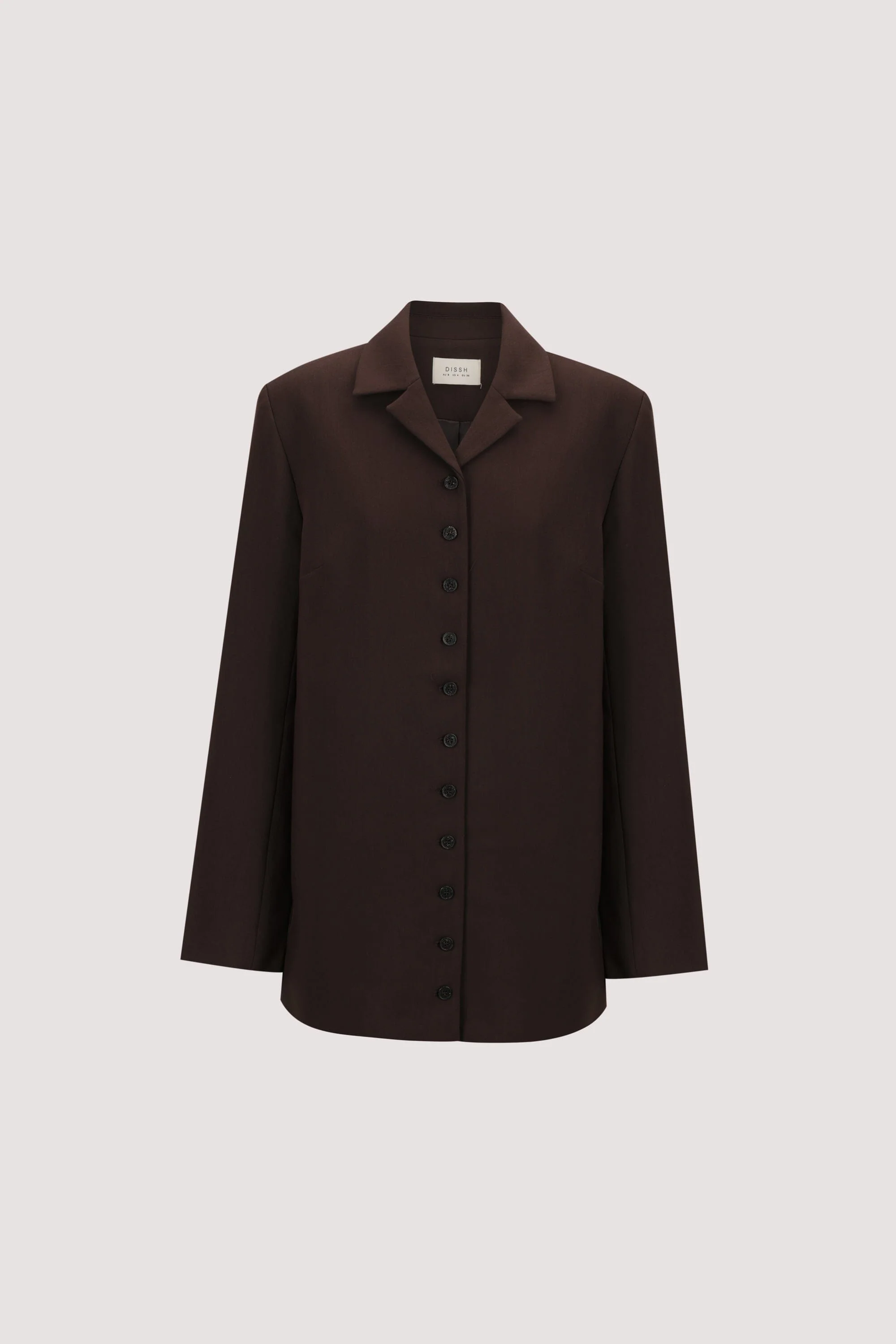 RYKER DARK CHOC OVERSIZED BLAZER - Image 6