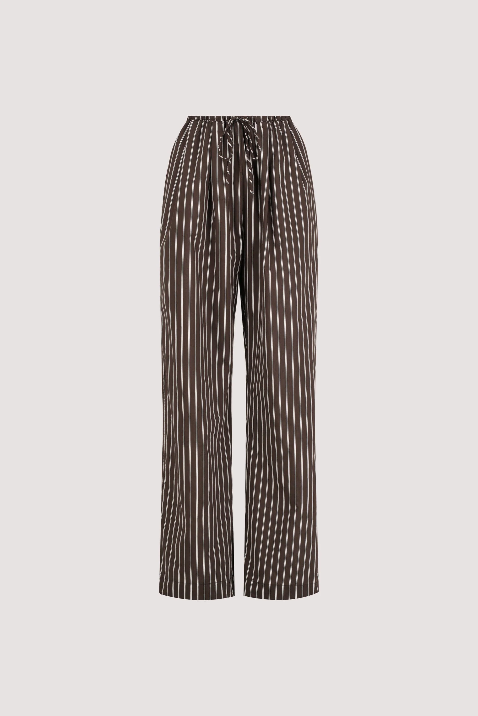 SABLE BITTER CHOC SILK BLEND PANT - Image 8