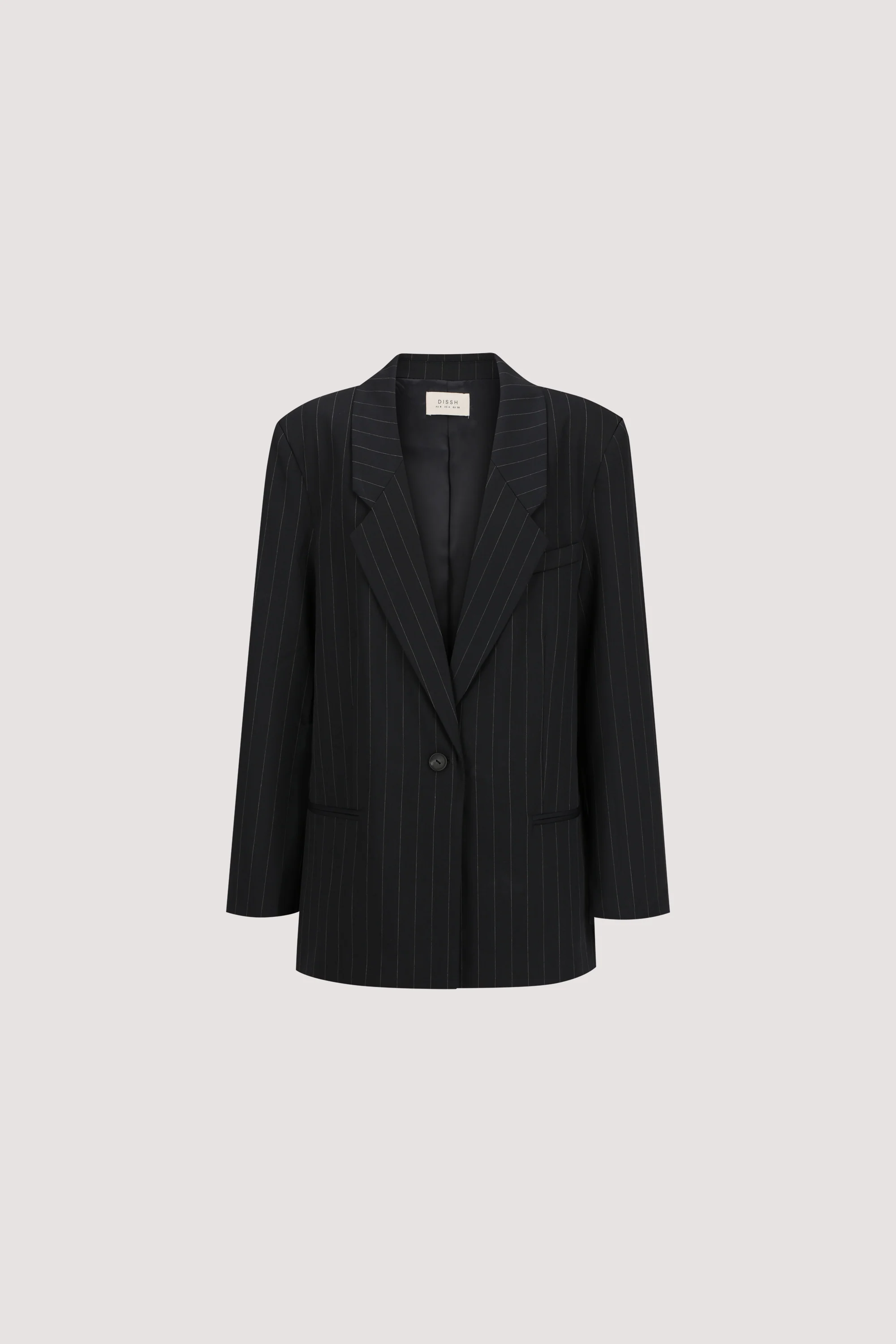 SIAN INK PINSTRIPE OVERSIZED BLAZER - Image 10