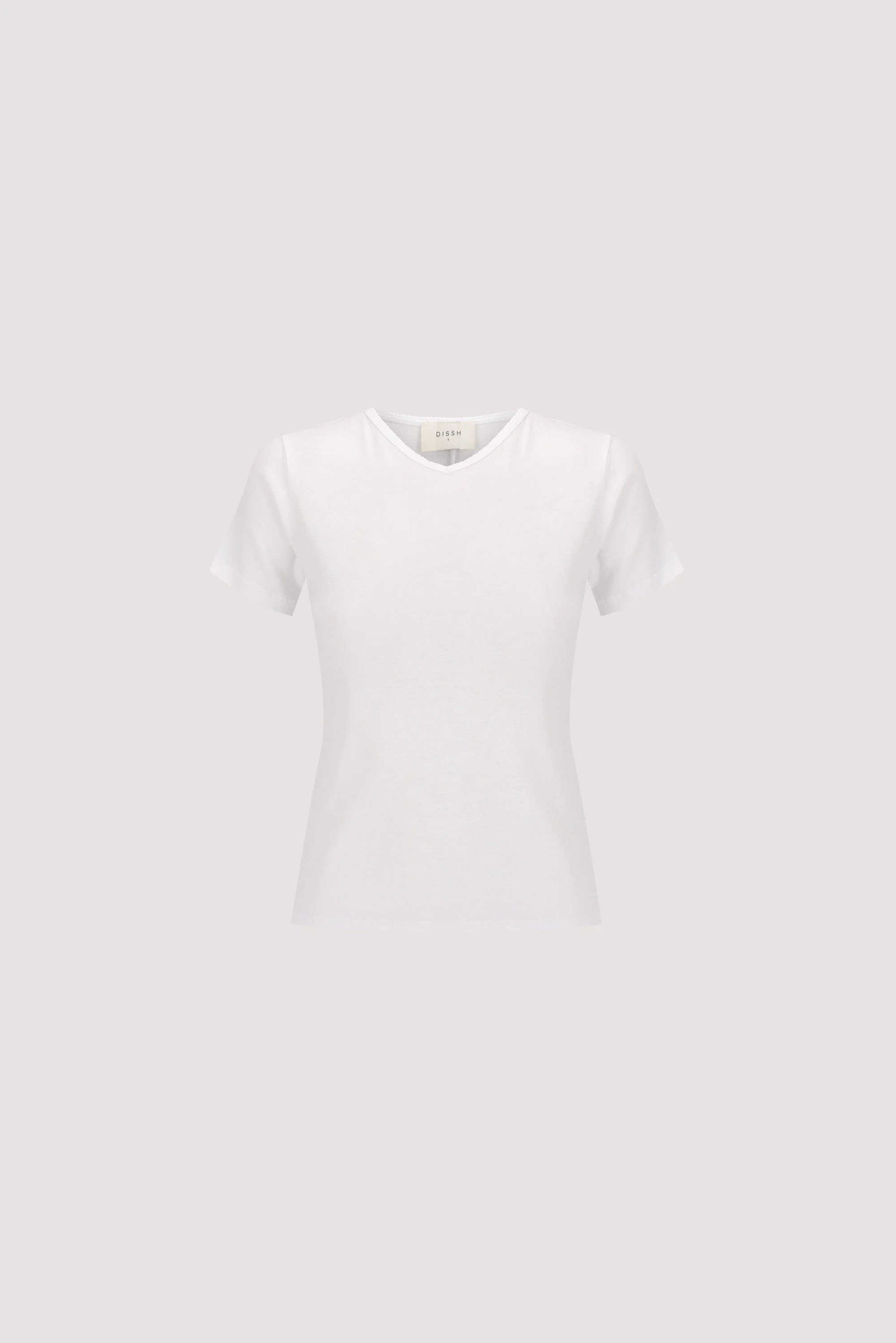 SLOANE WHITE KNIT BABY TEE - Image 6