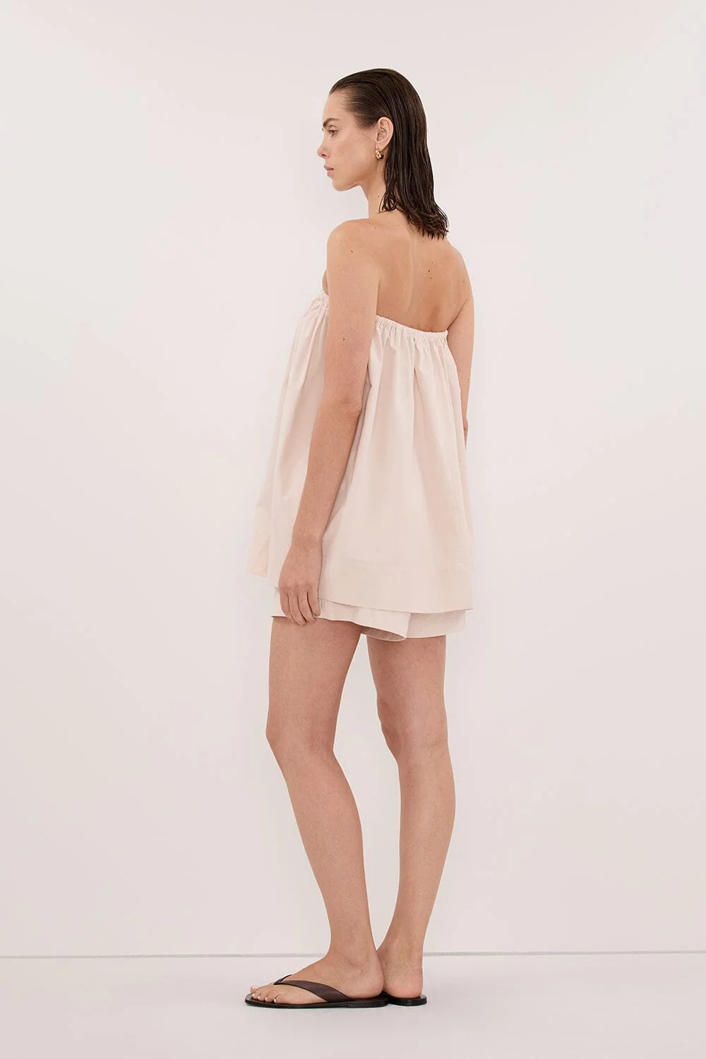SOMMER POWDER POPLIN SHORT - Image 4
