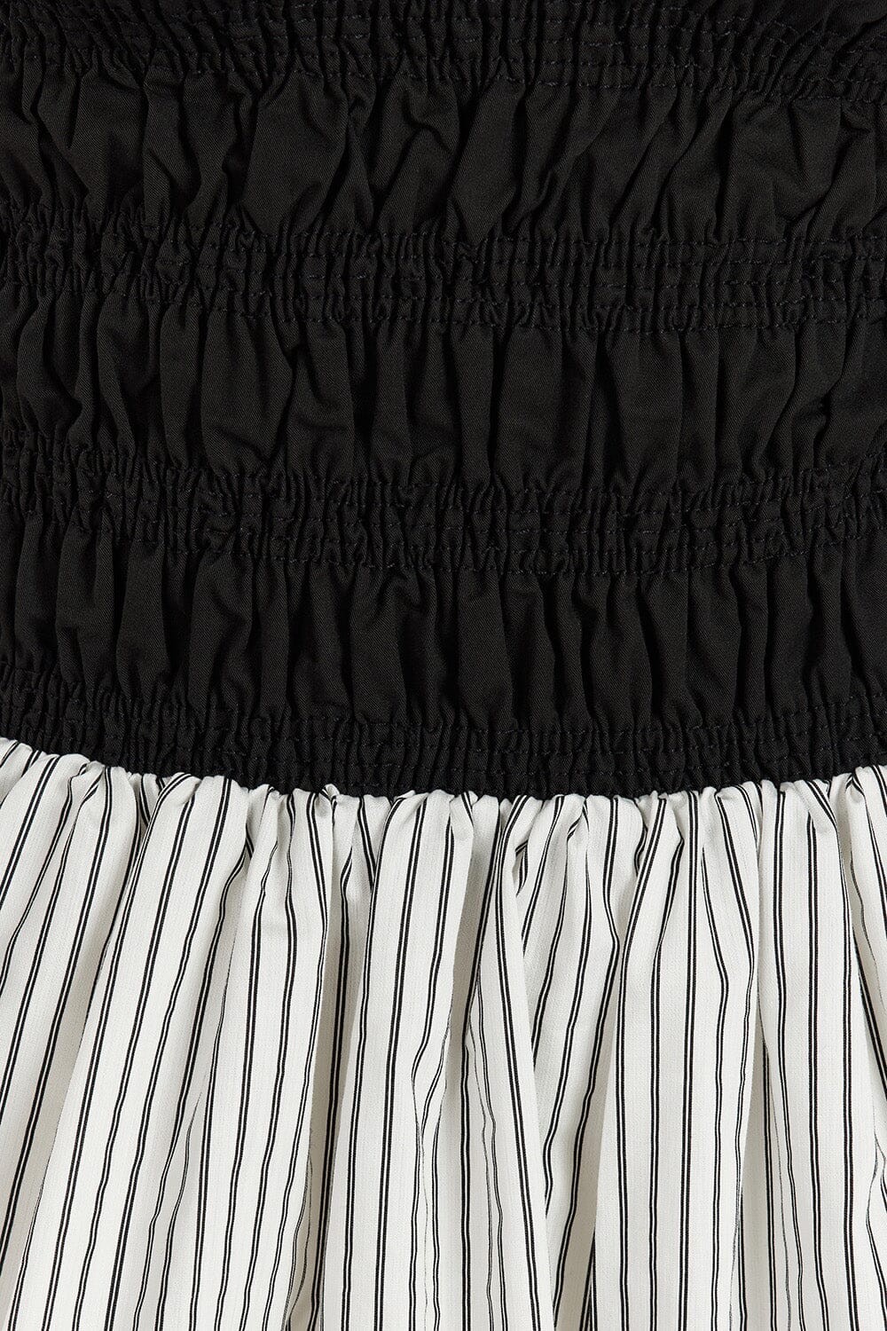 STOCKHOLM STRIPE SILK BLEND MINI DRESS - Image 5