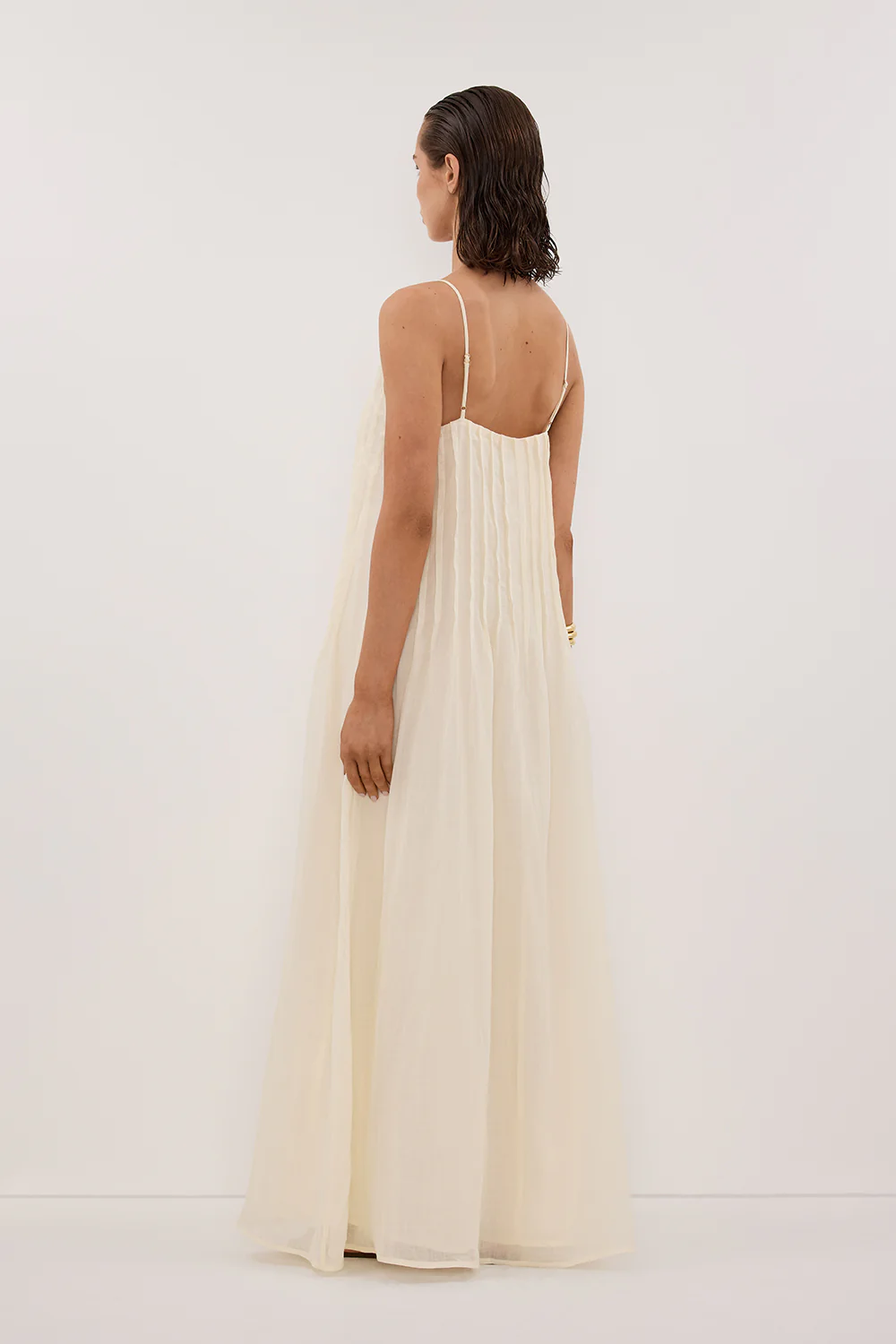 TAHLIA STRAW RAMIE MAXI DRESS - Image 4