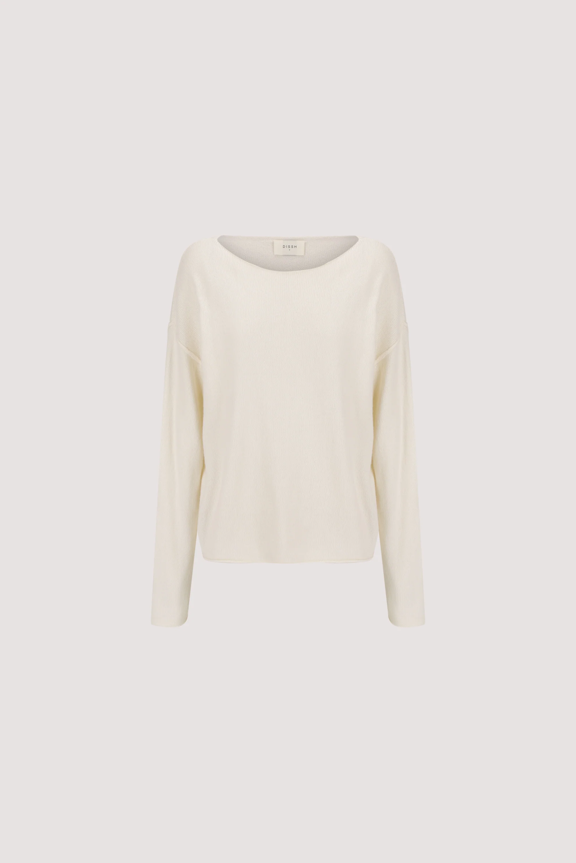 TESS IVORY BOATNECK KNIT JUMPER - Image 8