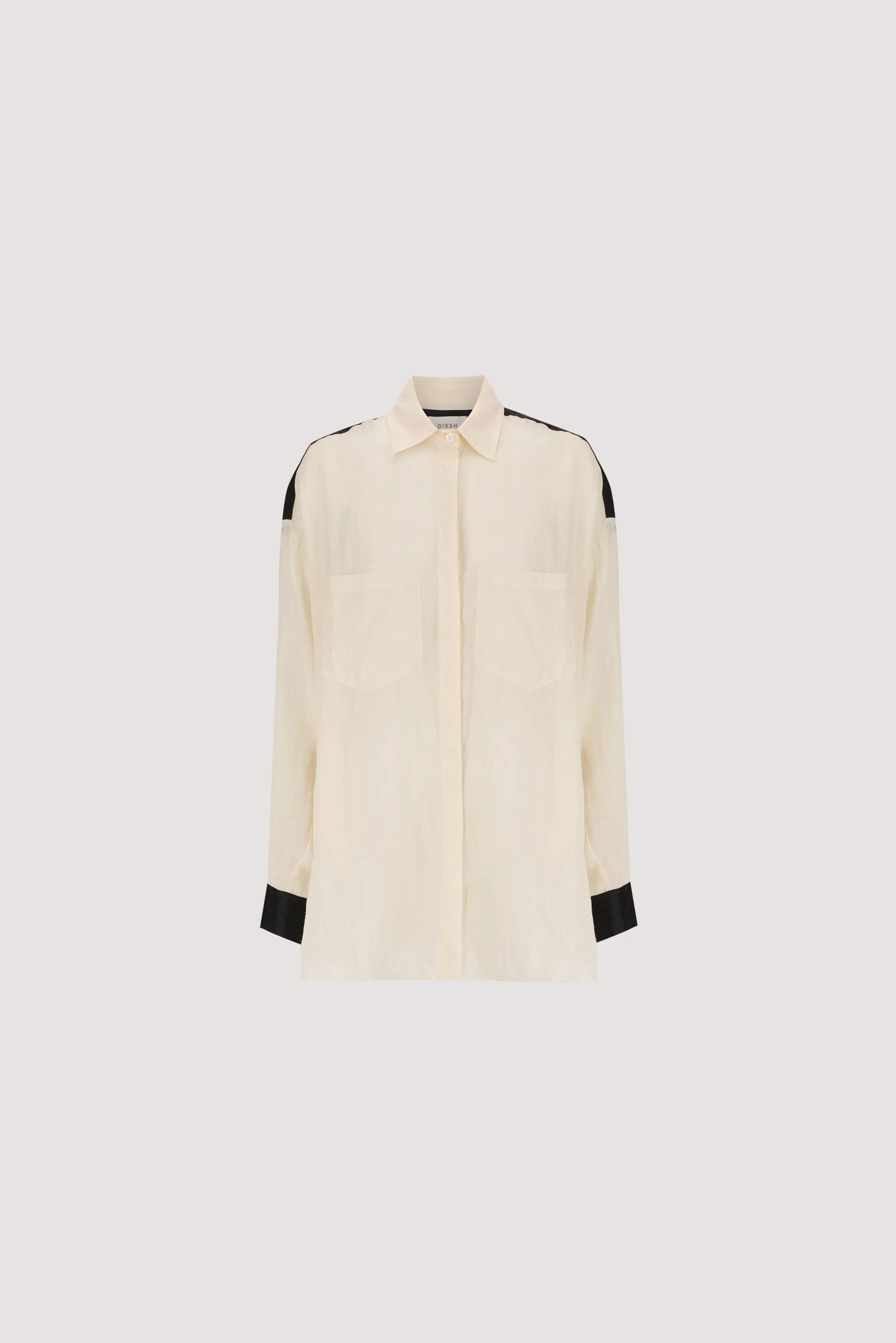 VIVIANNA SANDSTONE RAMIE SHIRT - Image 8