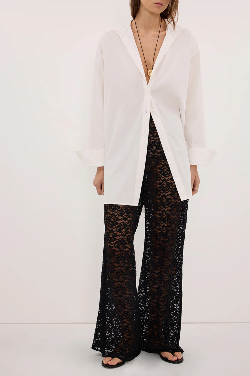 WILLA BLACK LACE PANT - Image 2